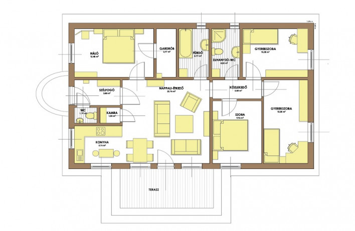 Fertighaus Condo Klagenfurt Grundriss Erdgeschoss